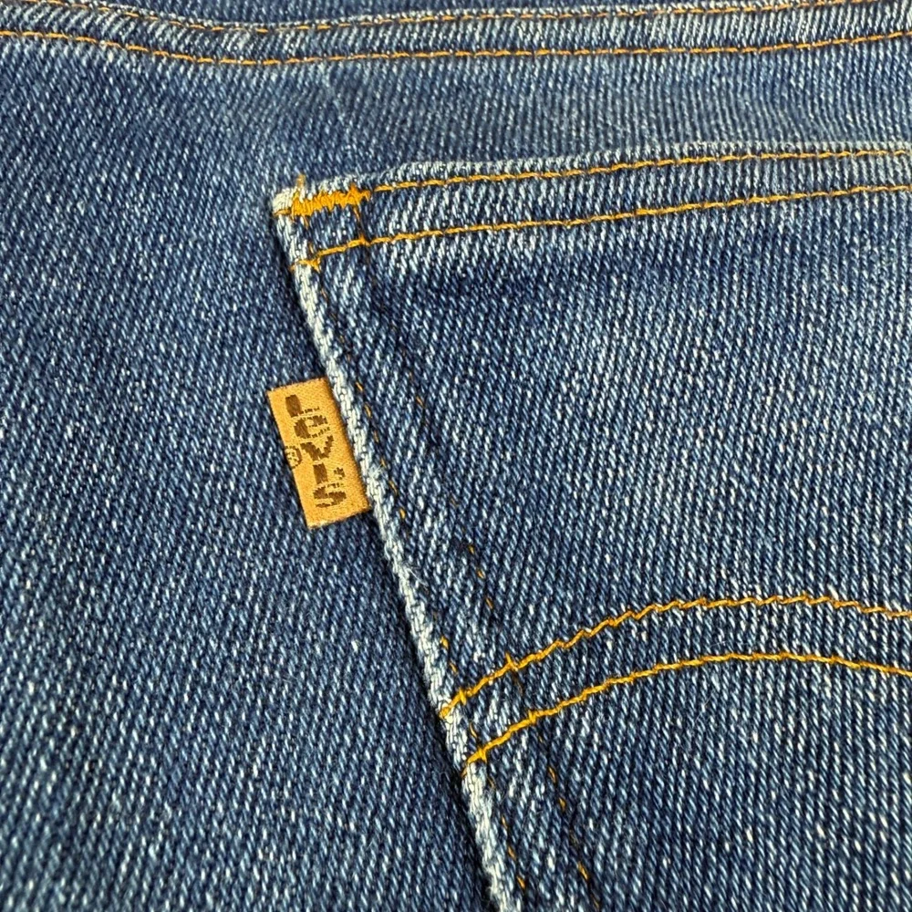 VTG Levi Strauss Action Jeans Men Made in USA Denim Western Style W36 L29‎